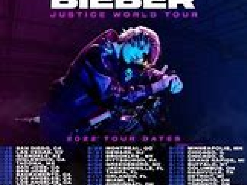 Justin Bieber Justice World Tour Concert